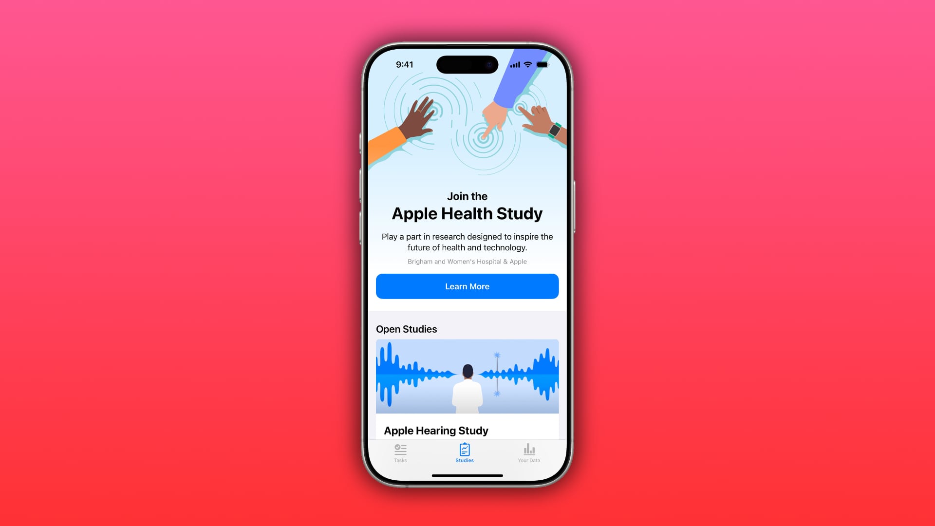 Apple lanza un ambicioso estudio de salud sin un enfoque específico