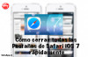 Cómo cerrar todas las Pestañas de Safari iOS 7 rápidamente