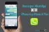 Descargar WhatsApp Beta para iPhone 6 y 6 Plus sin Ser Desarrollador