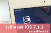 Jailbreak iOS 7.1.1 en un iPhone 5s Conseguido Por un Hacker